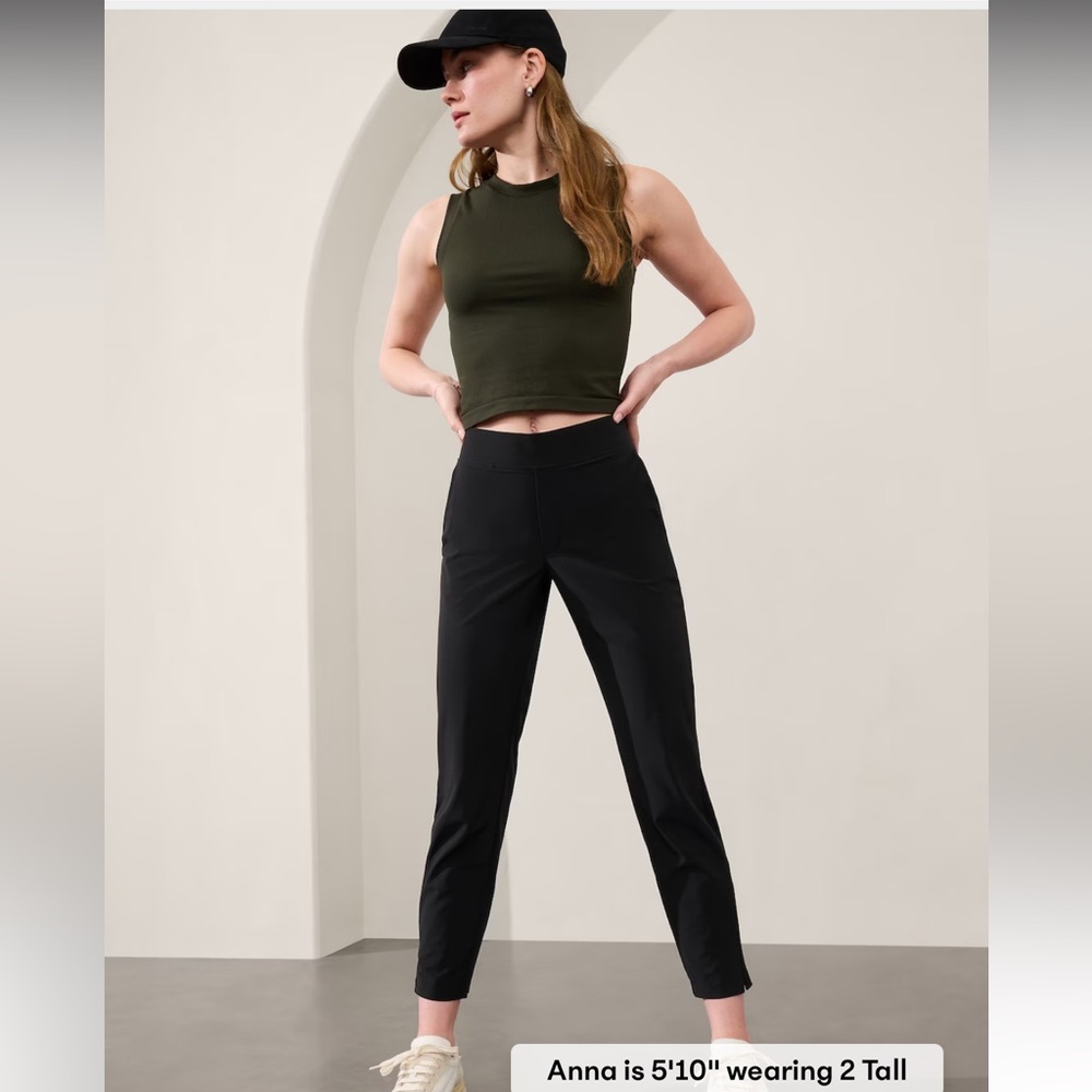 ATHLETA BROOKLYN MID RISE ANKLE PANT